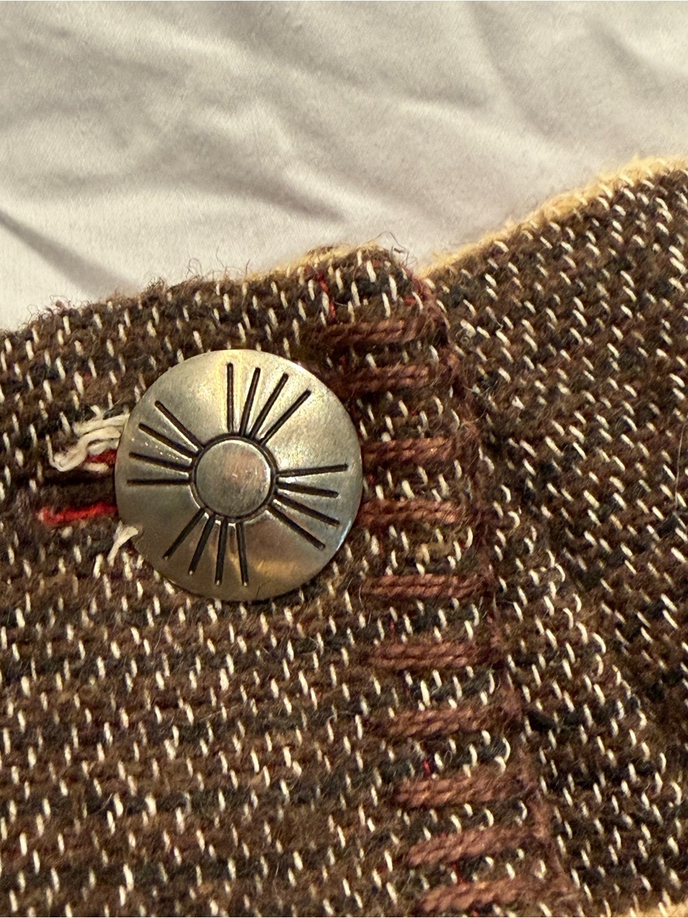 Authentic Rare Ralph Lauren Vintage Country Southwestern Blanket Wrap Skirt Sz 6 - Picture 5 of 9